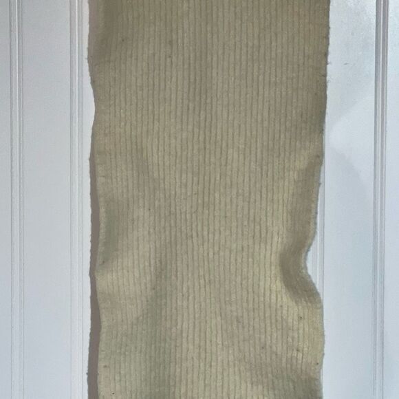 Rabbit Hair And Lambs Wool Scarf Women’s 9X40 Winter White Classic Cold Weather - Picture 4 of 5